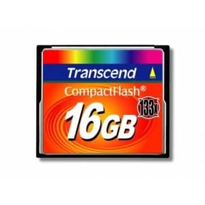 Transcend 16GB 133X Compactflash Card TS16GCF133