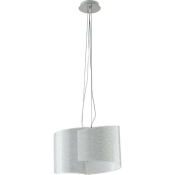 Fan Europe Lighting - Fan Europe JOYCE 2 Light Pendant Ceiling Light White 45x22x25cm