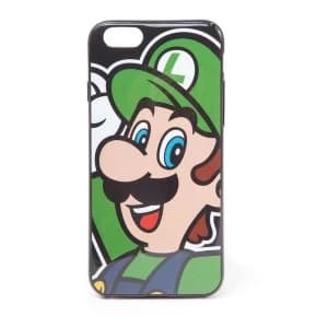Nintendo - Luigi Face Apple iPhone 6 Phone Cover