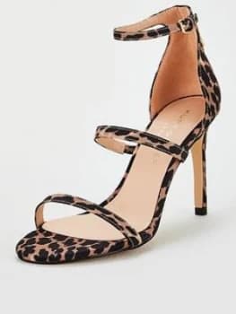 Kurt Geiger London Park Lane Heeled Sandals - Animal Print