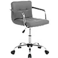 NEO Faux Leather Fixed Armrest Seat Height Adjustable Dark Grey 130 kg CUBE-OFFICE-DG 4,600 (W) x 4,600 (D) x 8,500 (H) mm