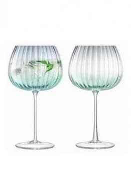 Lsa International Dusk Balloon Goblet Glasses ; Set Of 2