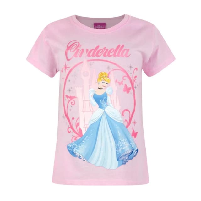 Disney Short Sleeved T-Shirt Pink female