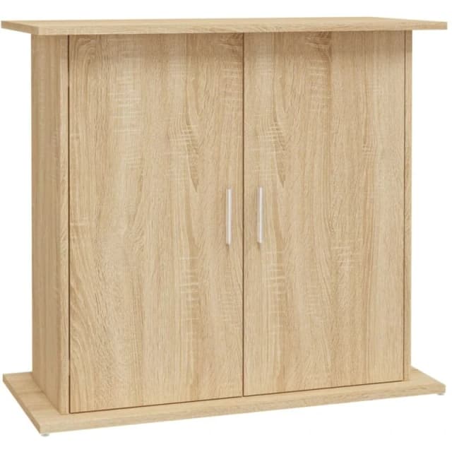 VIDAXL Vidaxl - Aquarium Stand Sonoma Oak 81x36x73cm Engineered Wood 8720845418045