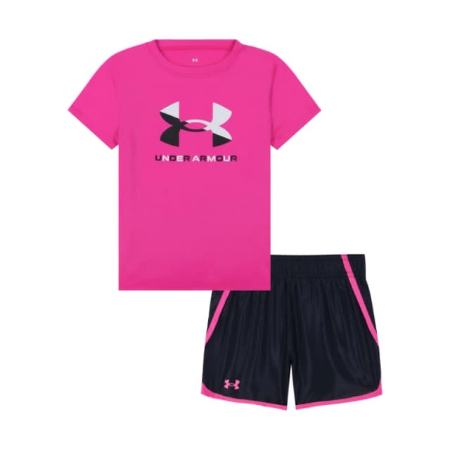 Under Armour Kids Play Set T-Shirt Rebel Pink female 2 - 3 Years