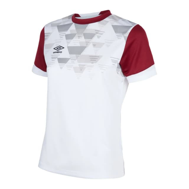 Umbro Vier Jersey in White Size: 11-12 Years White Unisex 11-12 Years