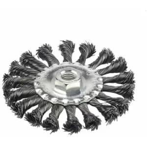 Silverline - Steel Twist-Knot Wheel - 115mm