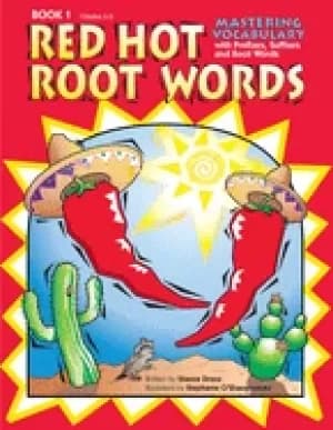 red hot root words book 1 mastering vocabulary with prefixes suffixes and