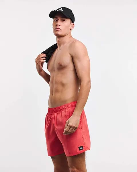 Adidas adidas CLX Swim Shorts RED Male L35/39 AS84103