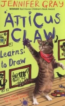 Atticus Claw Learns to Draw by Jennifer Gray Book