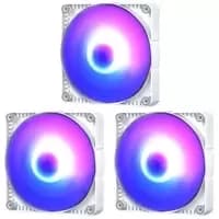 Phanteks SK120 White DRGB PWM Fan - 120mm Triple Pack
