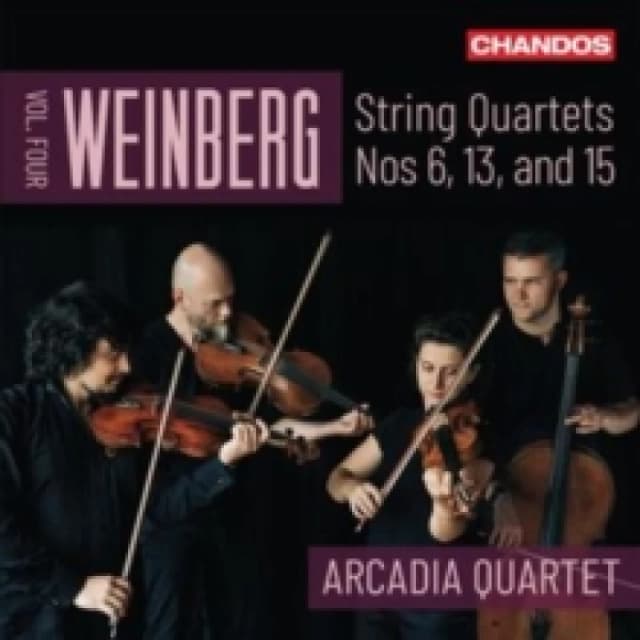 Weinberg: String Quartets Nos. 6, 13, and 15 CD / Album