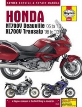 Honda Ntv700v Deauvile and Xl700v Transalp Service and Repair Manual by Matthew Coombs Hardback