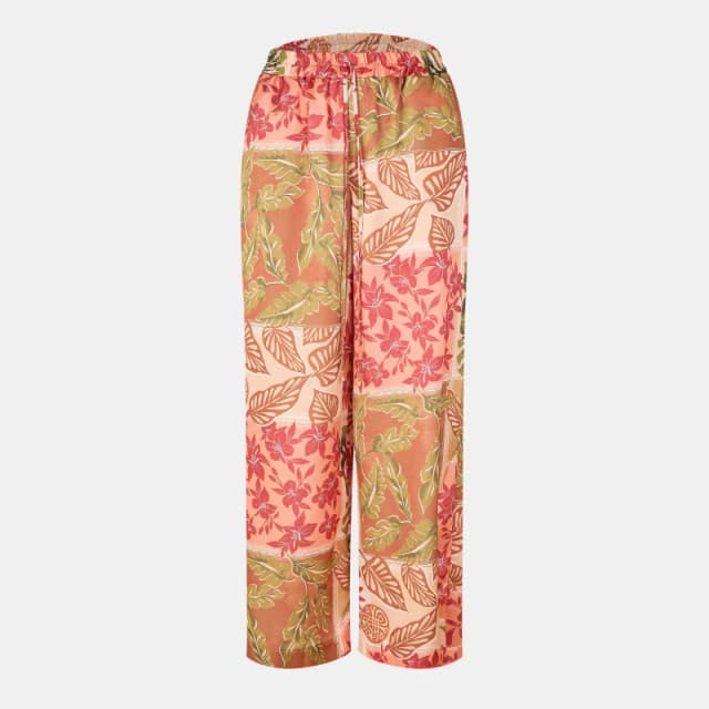 Biba Womens Wide Leg Trousers Patchwork female 8 (XS)