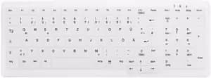 ACTIVE KEY AK-C7000 Disinfectable Hygiene Keyboard with Numeric Pad in