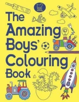The Amazing Boys Colouring Book by Jessie Eckel Paperback