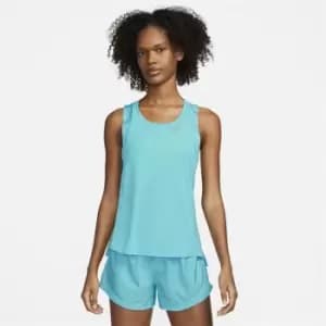Nike Dri-FIT Race Womens Running Singlet - Blue