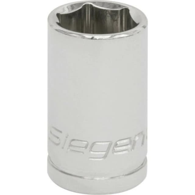 Loops 12mm Chrome Plated Drive Socket - 3/8" Square Drive - High Grade Carbon Steel Metallics