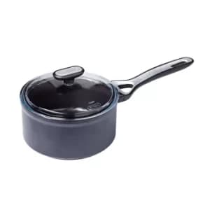 Pyrex Origin+ Non-Stick Aluminium Induction Saucepan with Lid, 16cm