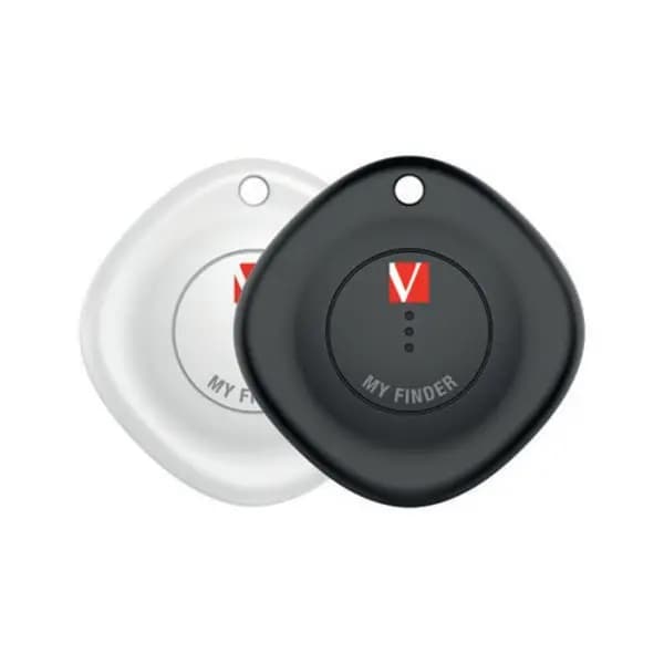 Verbatim Verbatim MyFinder Bluetooth Item Finder Black/White (Pack of 2) 32131 32131
