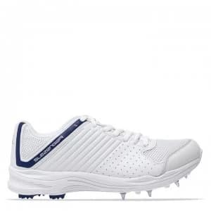 Slazenger V Series Junior Cricket Shoes - White/Navy