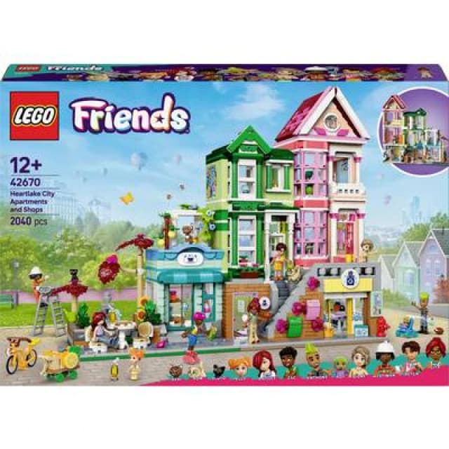 LEGO LEGO Friends Heartlake City Apartments and Shops Set 42670