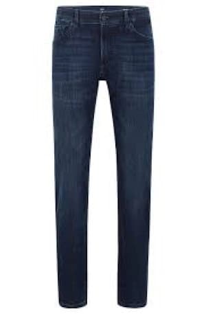 Hugo Boss Maine 3 Plus Regular Fit Jeans Navy Size 34 Men