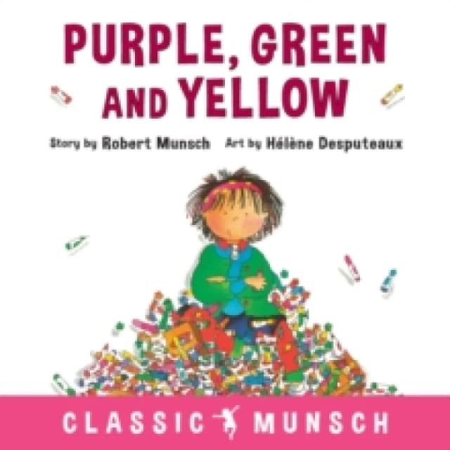 Robert Munsch Purple, Green and Yellow Book Multi unisex