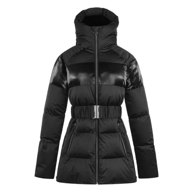 Nevica Womens Water Resistant Windproof Thermolite Hip Length Ski Jacket Black female 6 (34)