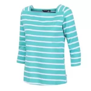 Regatta Polexia T-Shirt - Turq/WhtStr