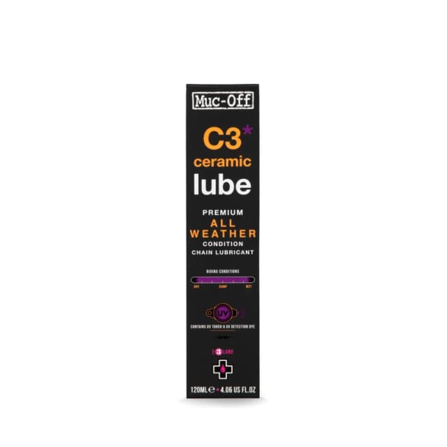 Muc-Off C3 All Weather Ceramic Lube Black 120ml unisex One Size