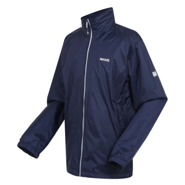 Regatta Regatta Men 'Lyle IV' Waterproof Packaway Jacket in Mid Navy Size: Medium Mid Navy M Male 5051522807016