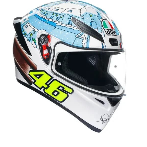 AGV K1 S E2206 Rossi Winter Test 2017 024 Full Face Helmet Size XL