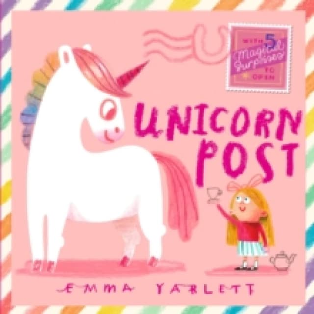 Unicorn Post : The perfect gift for unicorn-lovers with magical lift-the-flap letters to open, sparkly surprises and unicorn fun for kids age 3,4,5,6,