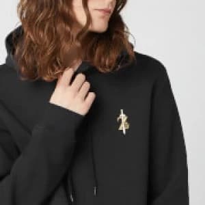 Nintendo Zelda Unisex Embroidered Hoodie - Black