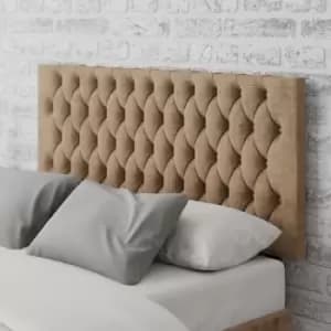 Monroe Firenze Velour Headboard Champagne