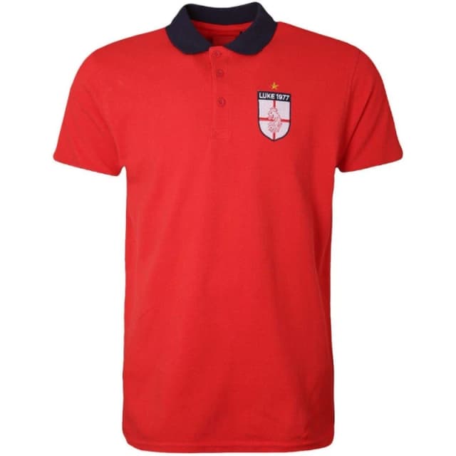 Luke 1977 Bobbys Goal Polo Shirt - Red Red S