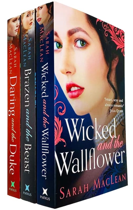 Sarah MacLean 3 Books Collection Set (Wicked and the Duke, Brazen and the Beast & Daring and the Duke) Sarah MacLean Books