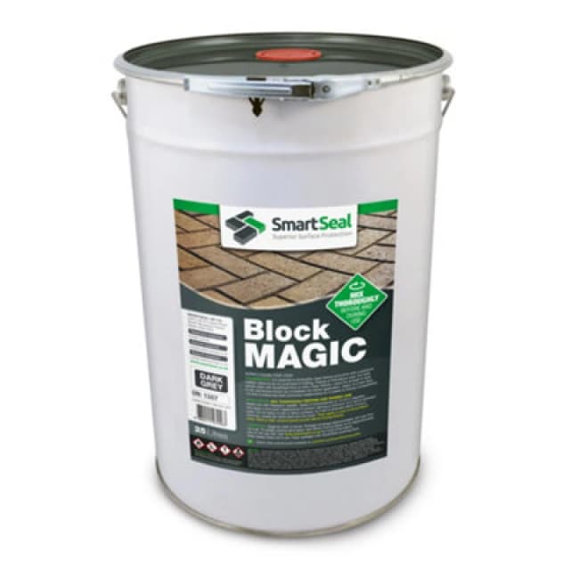 Smartseal Block Magic, Dark Grey (25L) - Block Paving Sealer - Superior To Concrete Paint 5.061E+12