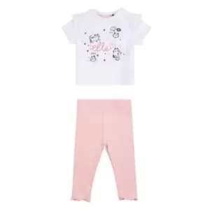 Elle Cat SS FrillSet Bb99 - White