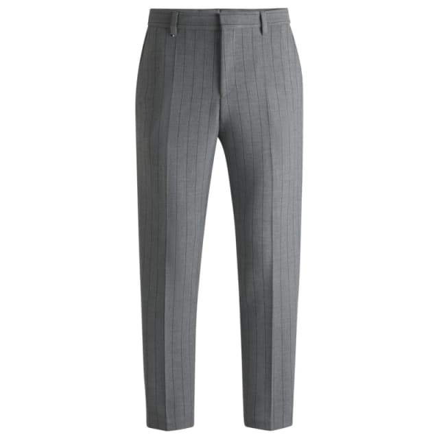 Boss Mens C-Perin-251 Slim Fit Trousers Medium Grey 030 male 36 (46)