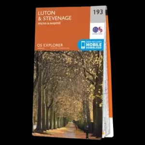 Map of Luton & Stevenage