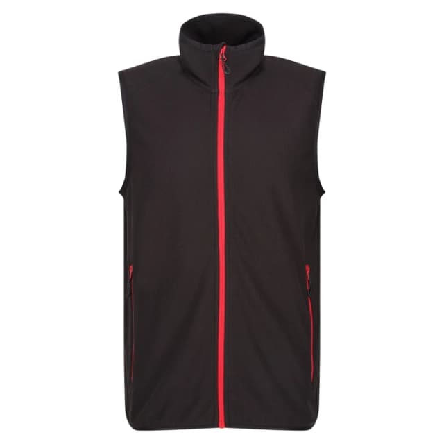 Regatta Professional Mens Fleece Gilet in Light Red Size: 3XL Light Red Male 3XL