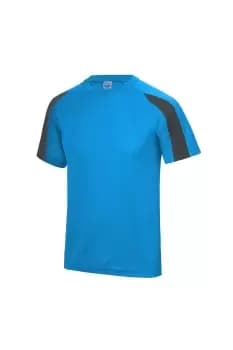 Contrast Cool Sports Plain T-Shirt