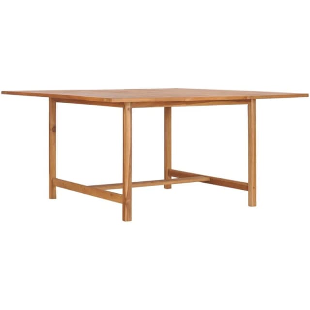 VIDAXL Garden Table 150x150x76cm Solid Teak Wood Vidaxl 49008