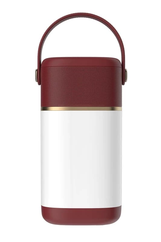 VQ Halo Portable Bluetooth Speaker - Red, Red 5060706036593