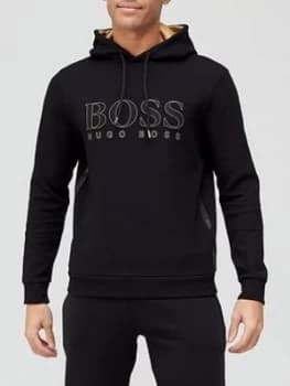 Hugo Boss Athleisure Soody 2 Pullover Hoodie Black Size 2XL Men