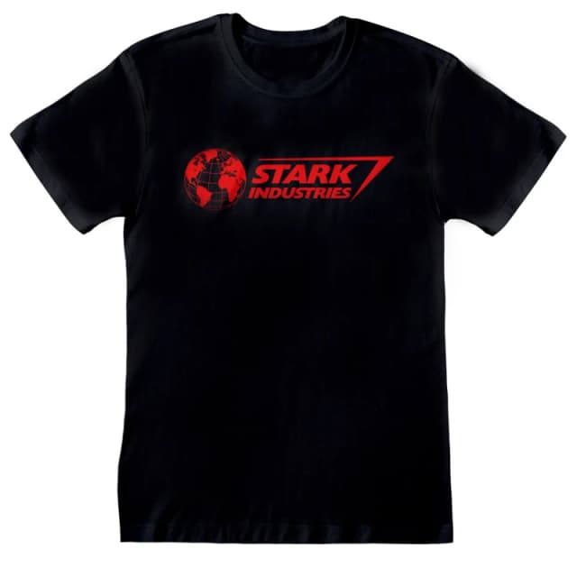 Marvel Stark Industries T-Shirt Black male