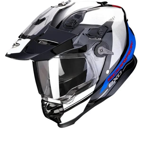 Scorpion ADF-9000 Air Trail Black-Blue-White Adventure Helmet L