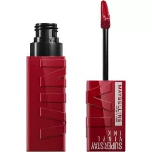 Maybelline SuperStay Vinyl Ink Long Lasting Liquid Lipstick Shine Finish 47ml (Various Shades) - 10 Lippy